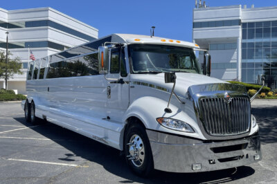 Rent Pro Star Transformer Party Bus in NJ and NY through Stretch one limo